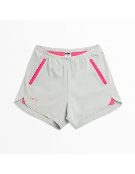 Short Nox Pro Light Grey T22mshprolg Mujer | Ofertas de pádel
